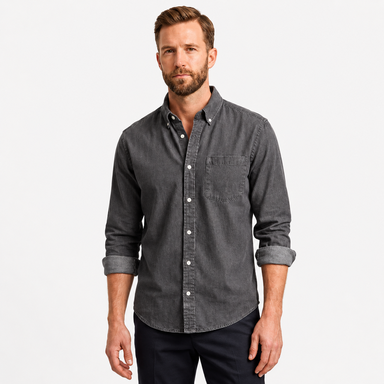 Camisa Oxford