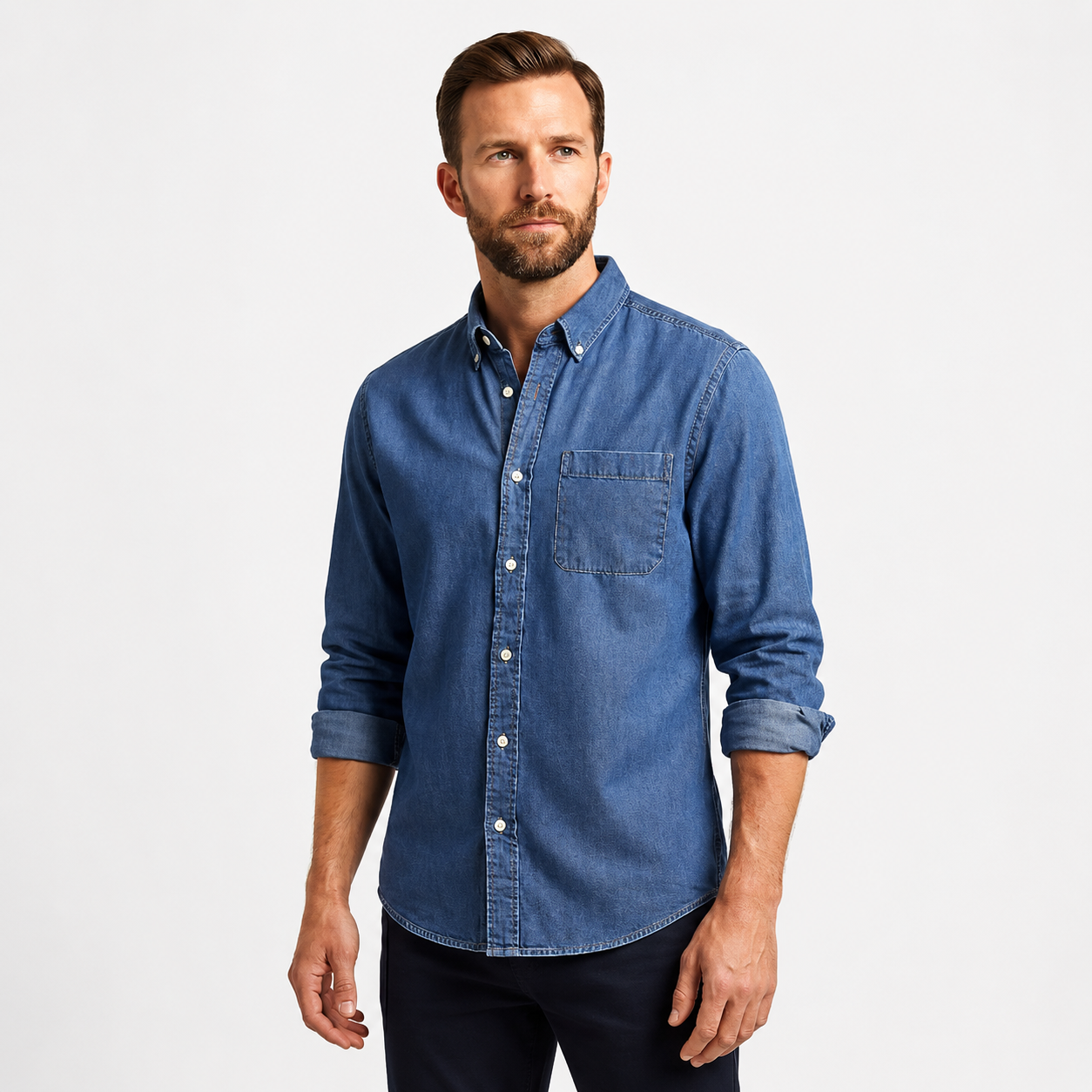 Camisa Oxford