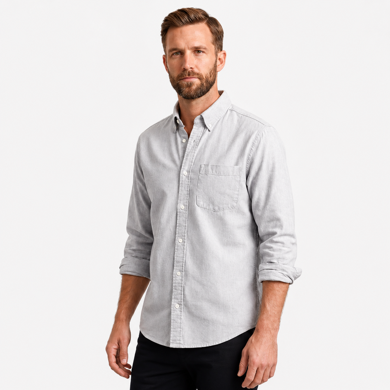 Camisa Oxford